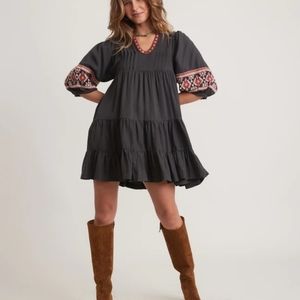 Marine Layer | Dresses | Marine Layer Olema Long Sleeve Mini Dress In Black Embroidery | Poshmark Marine Layer | Dresses | Marine Layer Olema Long Sleeve Mini Dress In Black Embroidery | Poshmark